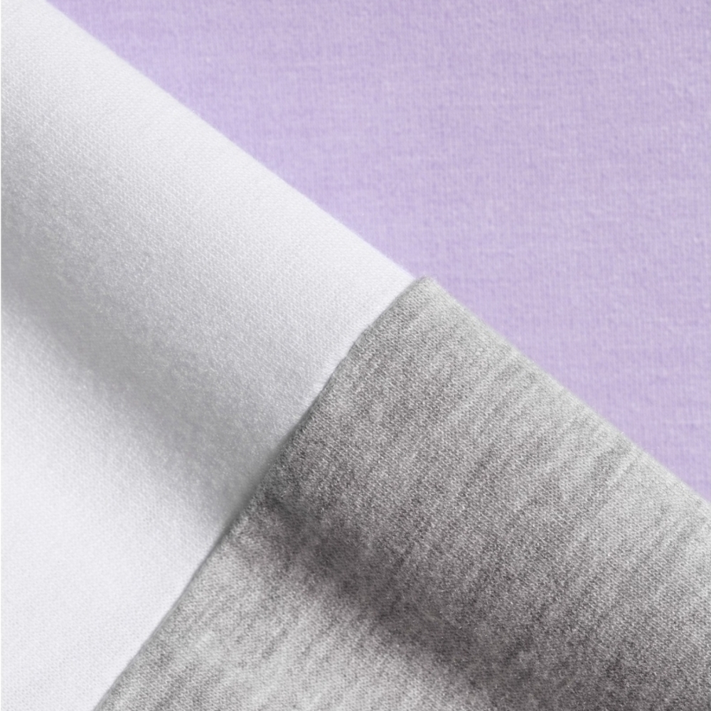 No Boundaries NEW Color Block Cinched Hem Pullover - Lavender/Grey - Picture 5 of 8